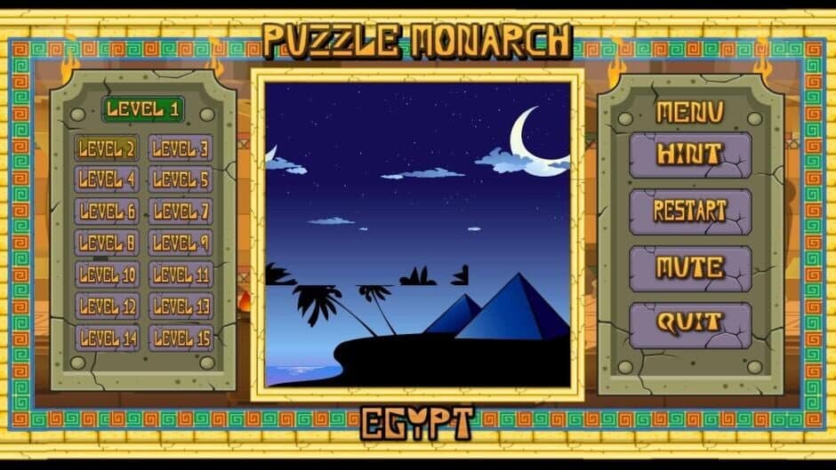 Скриншот 4 из Puzzle Monarch: Egypt