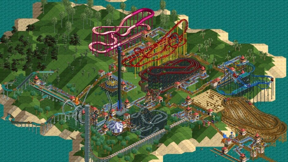 Скриншот 2 из RollerCoaster Tycoon: Deluxe