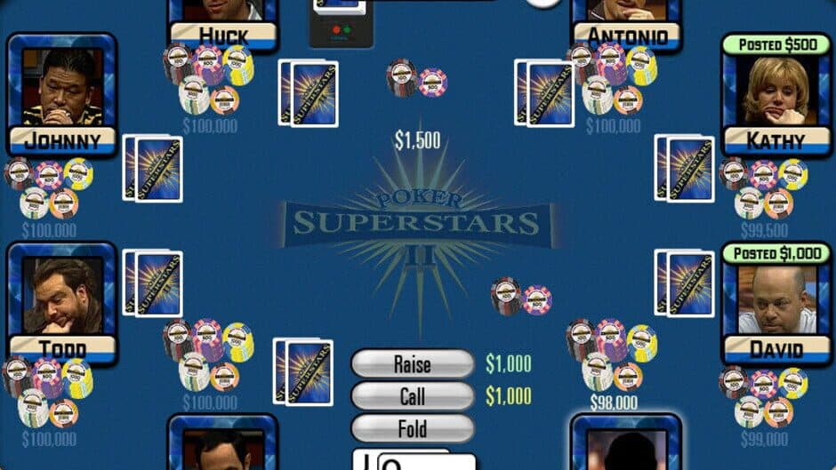 Скриншот 1 из Poker Superstars II