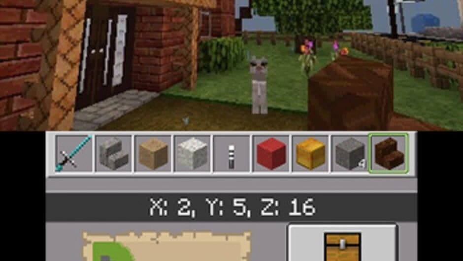 Скриншот 4 из Minecraft: New Nintendo 3DS Edition