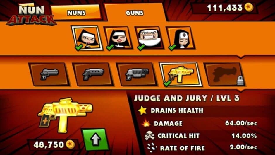 Скриншот 1 из Nun Attack