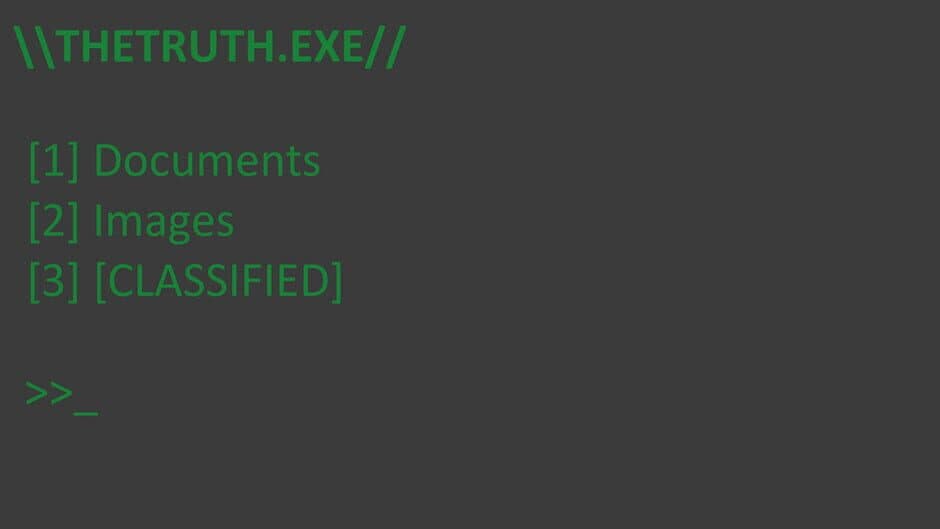 Скриншот 1 из TheTruth.exe