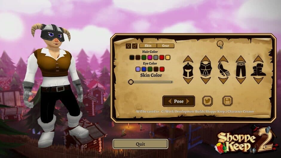 Скриншот 2 из Shoppe Keep 2 Character Creator Preview