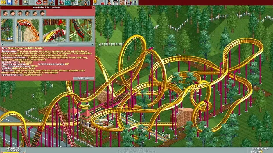 Скриншот 4 из RollerCoaster Tycoon