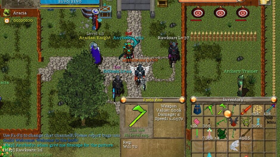 Скриншот 5 из Orake 2D MMORPG