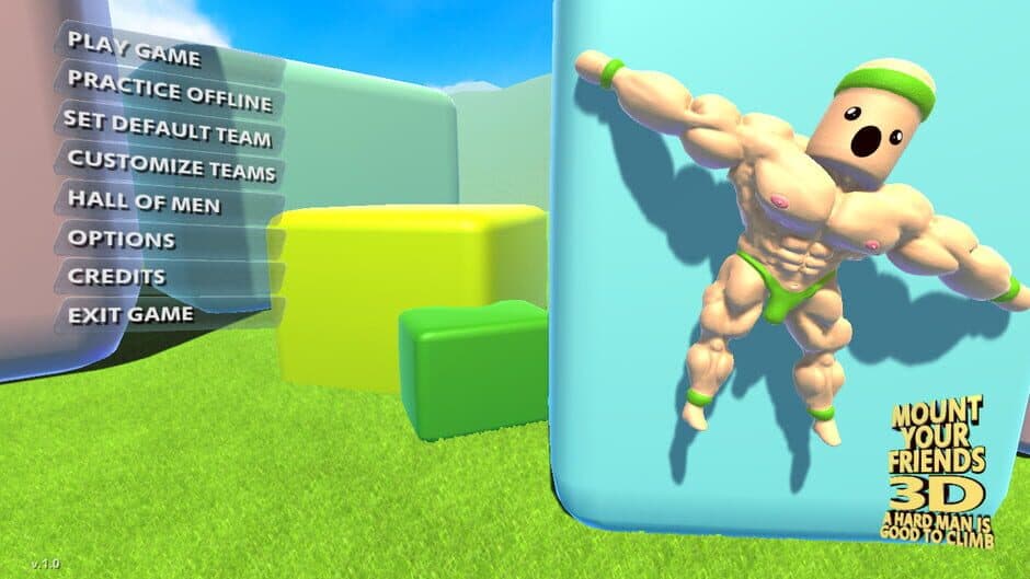 Скриншот 4 из Mount Your Friends 3D: A Hard Man is Good to Climb