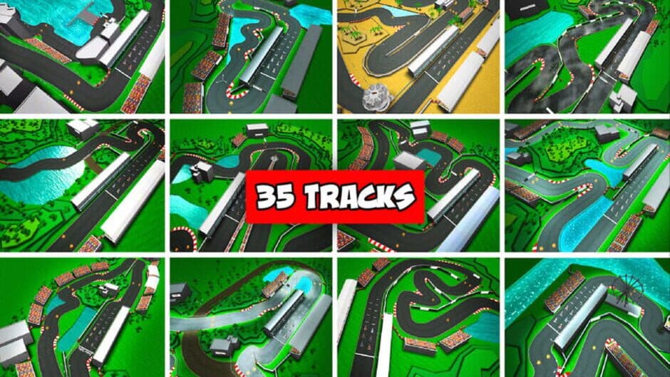 Скриншот 3 из MiniDrivers: The game of mini racing cars