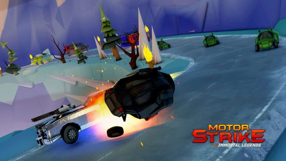 Скриншот 4 из Motor Strike: Immortal Legends