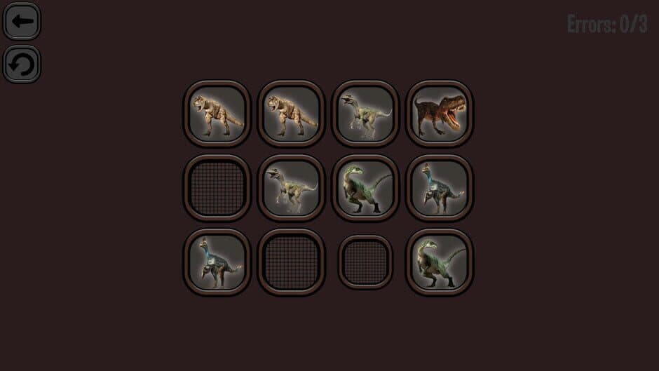 Скриншот 5 из Animals Memory: Dinosaurs