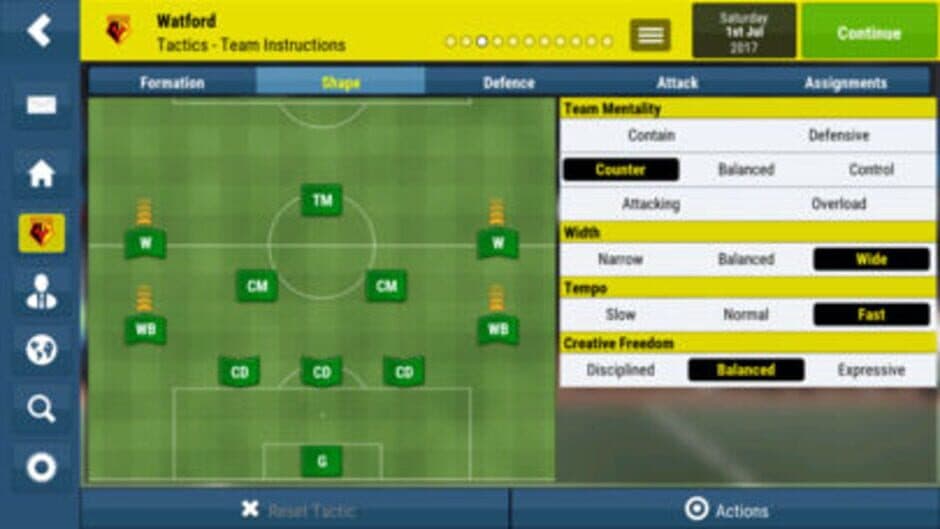 Скриншот 7 из Football Manager Mobile 2018