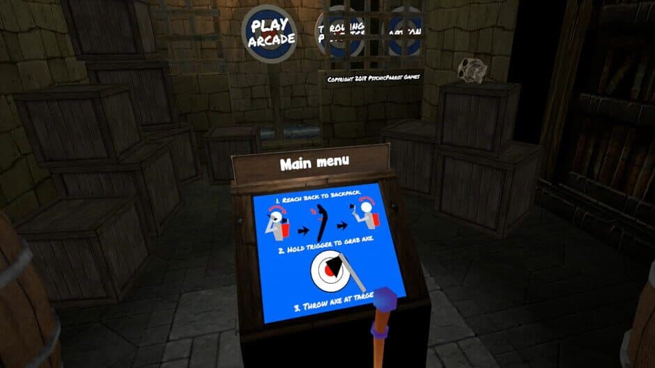 Скриншот 7 из Axe Throw VR