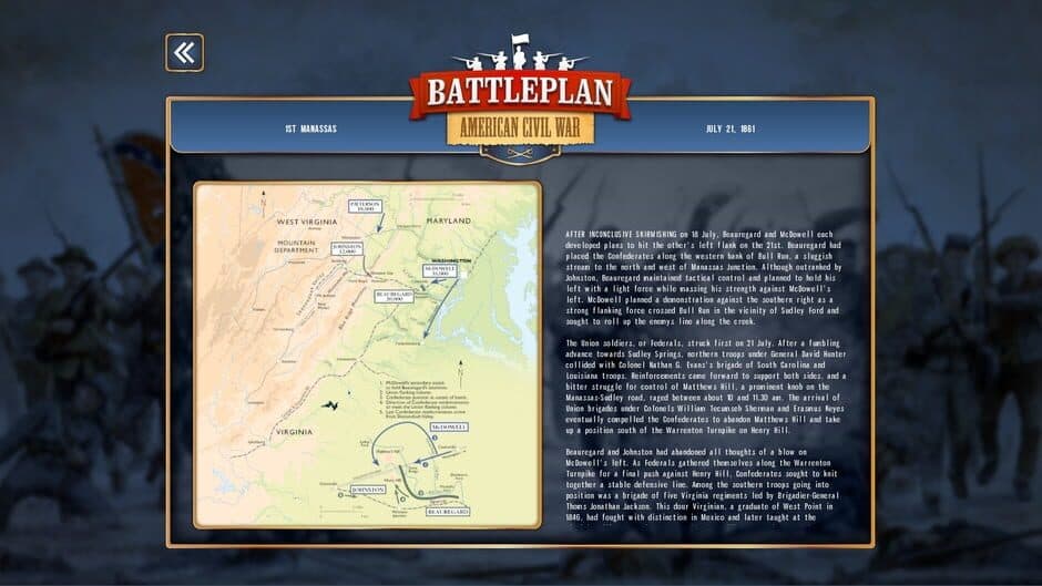Скриншот 2 из Battleplan: American Civil War