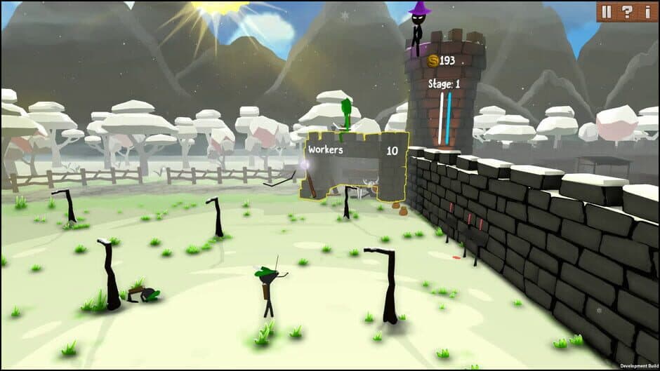 Скриншот 1 из Stick War: Castle Defence