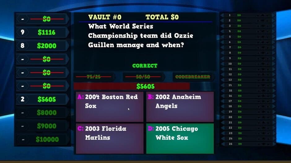 Скриншот 4 из Trivia Vault Baseball Trivia