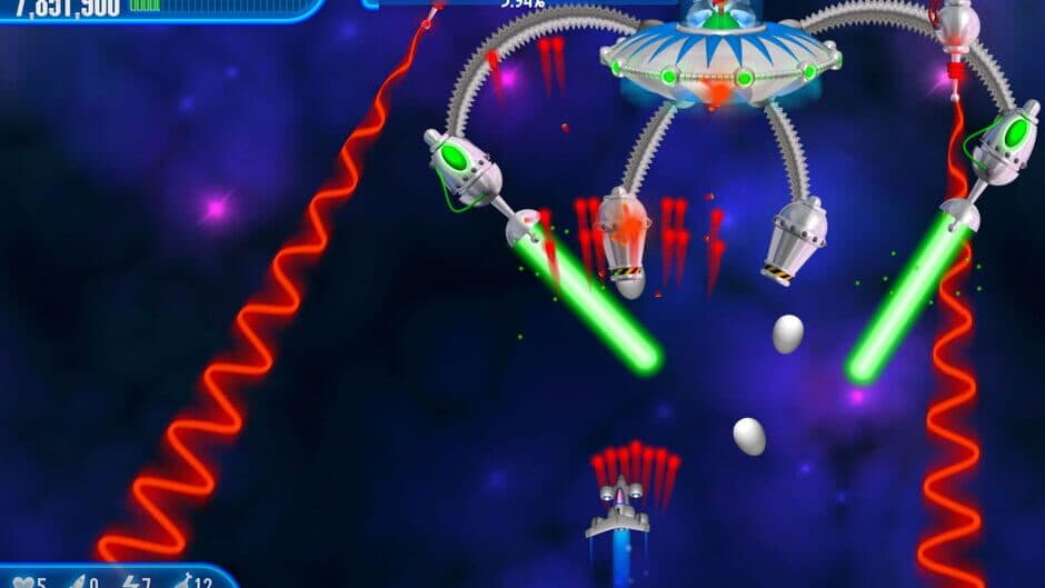 Скриншот 3 из Chicken Invaders 3: Revenge of the Yolk