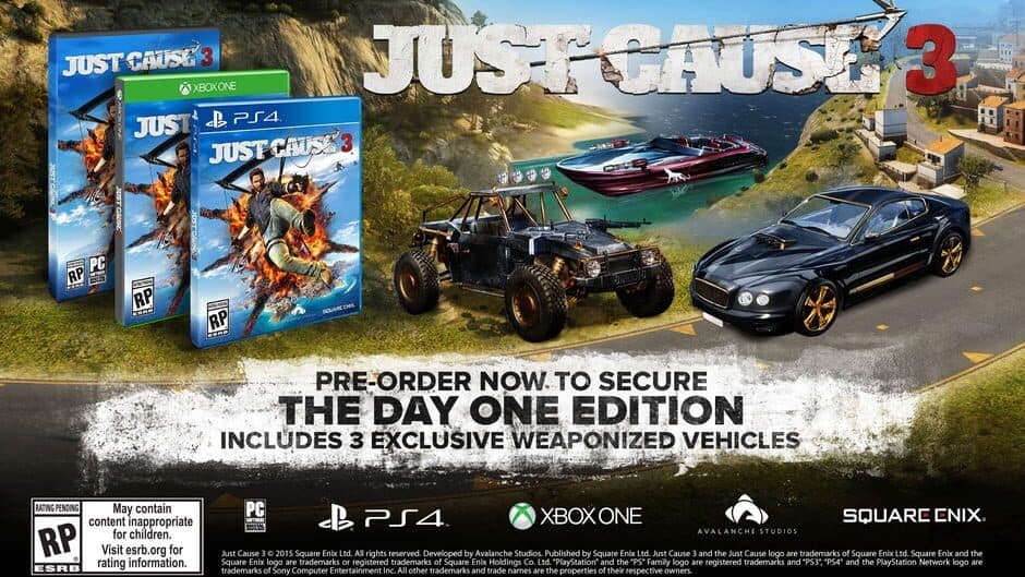 Скриншот 1 из Just Cause 3: Day One Edition