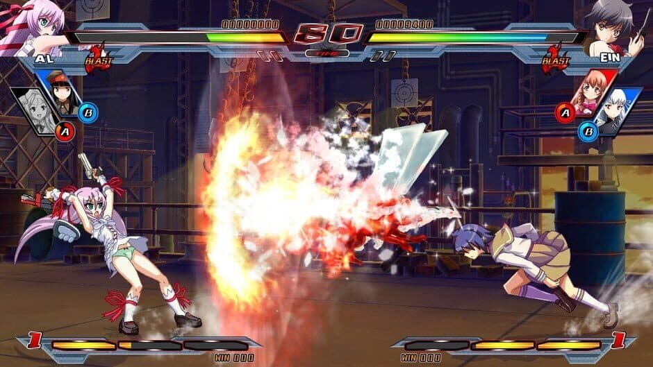 Скриншот 2 из Nitroplus Blasterz: Heroines Infinite Duel