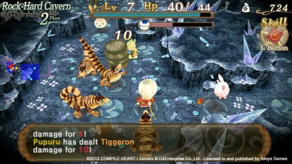 Скриншот 1 из Sorcery Saga: Curse of the Great Curry God