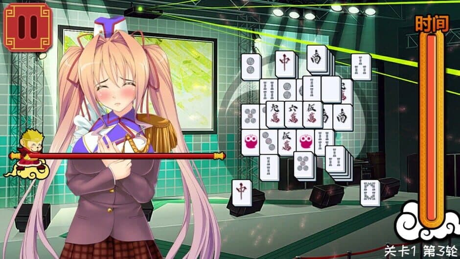 Скриншот 6 из Měishàonǚ Mahjong Jiēlóng