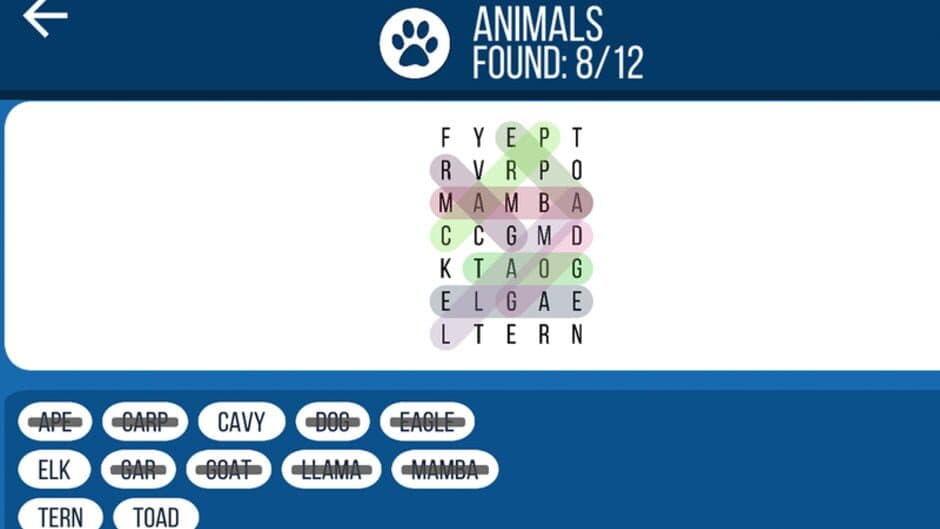 Скриншот 3 из Word Search Game