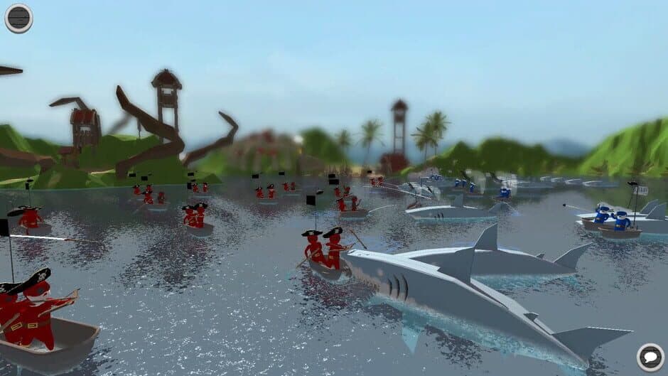 Скриншот 3 из Stupid Raft Battle Simulator
