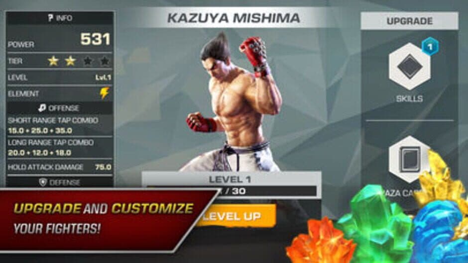 Скриншот 1 из Tekken Mobile
