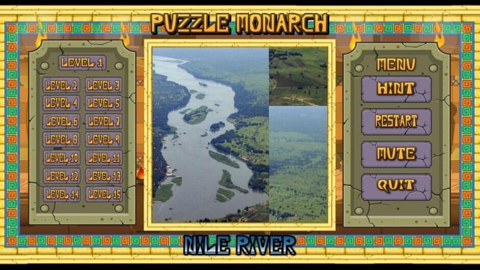 Скриншот 4 из Puzzle Monarch: Nile River