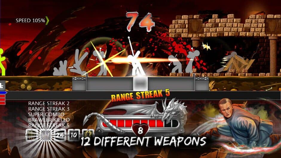 Скриншот 3 из One Finger Death Punch
