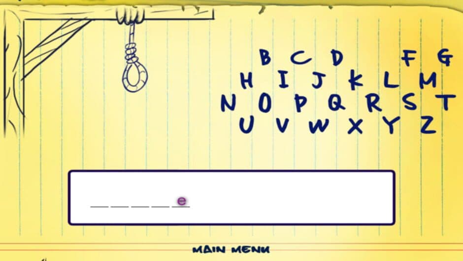 Скриншот 1 из Ultimate Hangman