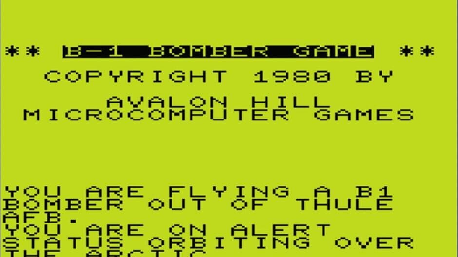 Скриншот 1 из B-1 Nuclear Bomber
