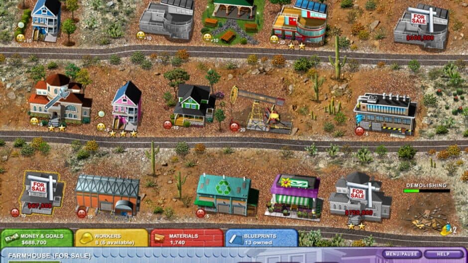 Скриншот 1 из Build-A-Lot 2: Town of the Year