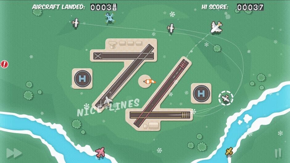 Скриншот 1 из Flight Control HD
