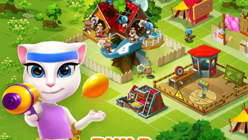Скриншот 2 из Talking Tom Camp