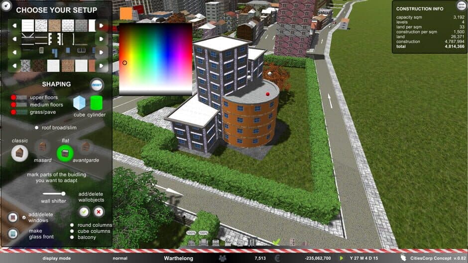 Скриншот 1 из CitiesCorp Concept - Build Everything on Your Own