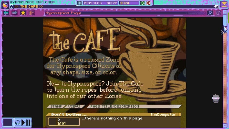 Скриншот 2 из Hypnospace Outlaw