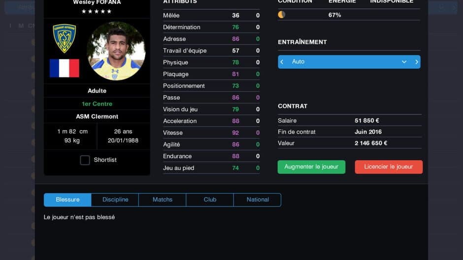Скриншот 3 из Pro Rugby Manager 2015