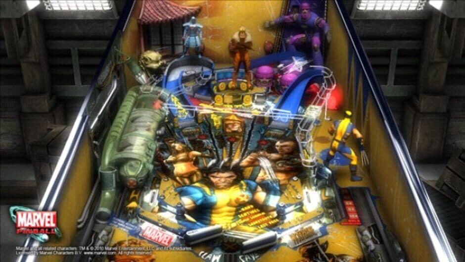 Скриншот 1 из Marvel Pinball