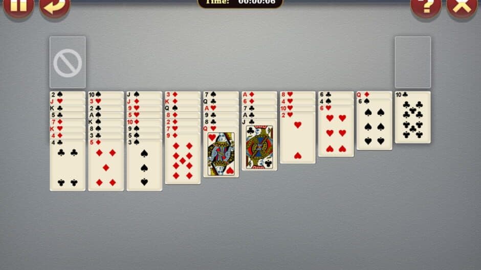 Скриншот 1 из Lucky Spider Solitaire