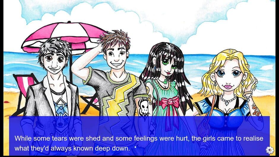Скриншот 1 из Let's Split Up (A Visual Novel)