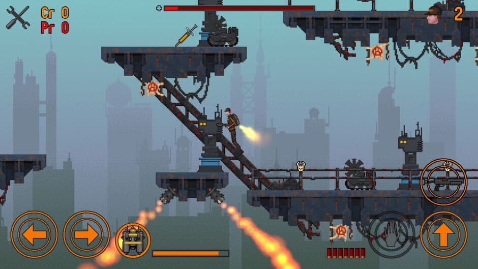 Скриншот 2 из Slip Gear: Jet Pack Wastlands