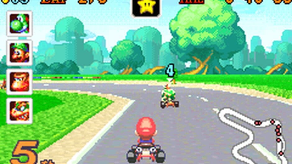 Скриншот 2 из Mario Kart: Super Circuit