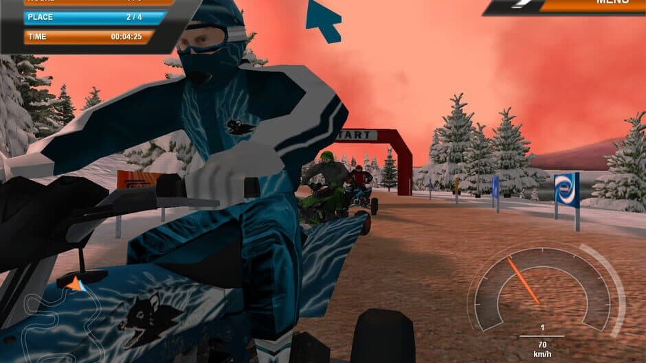 Скриншот 5 из ATV Quadracer Ultimate