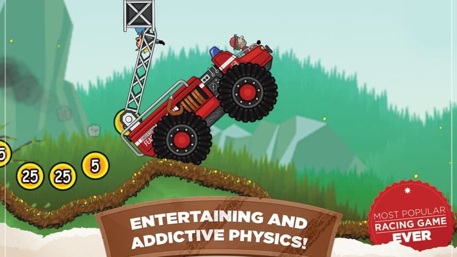 Скриншот 2 из Hill Climb Racing