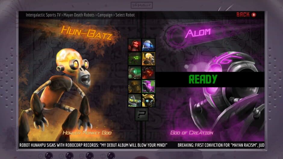 Скриншот 1 из Mayan Death Robots: Arena