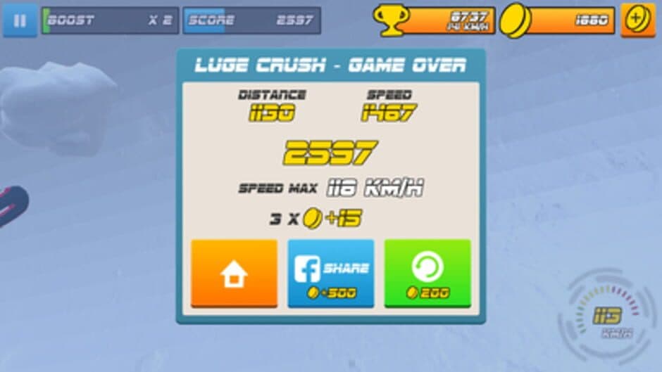 Скриншот 9 из Luge Crush 2018