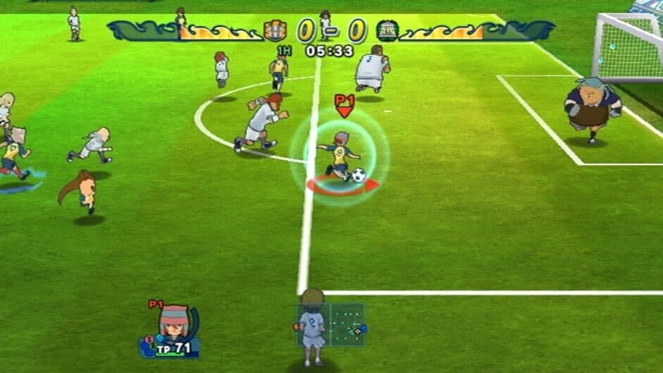 Скриншот 2 из Inazuma Eleven Strikers