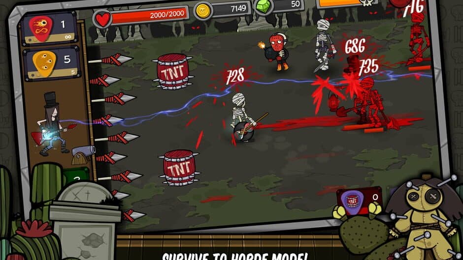 Скриншот 2 из Rock Defender