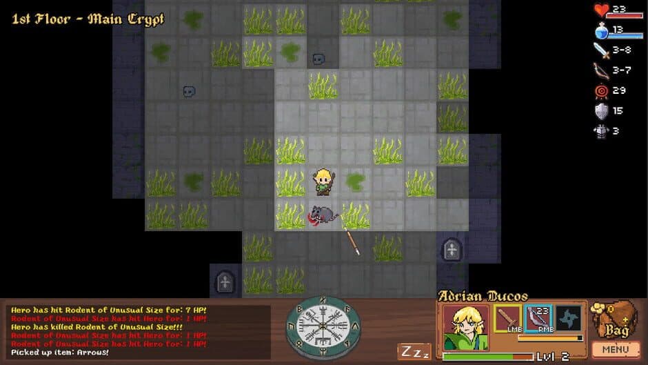 Скриншот 2 из Paper Dungeons Crawler