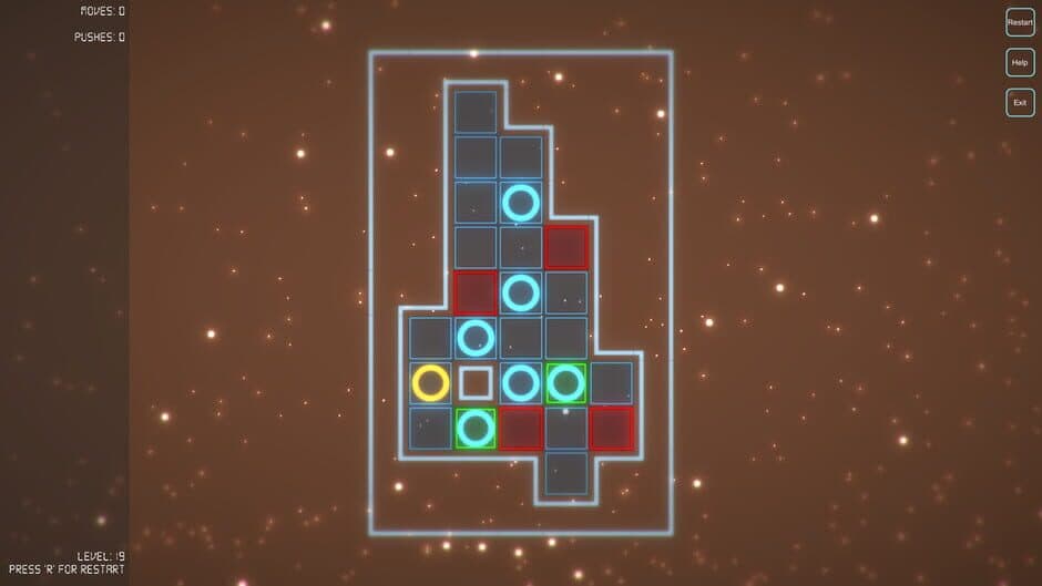 Скриншот 3 из Glowing Sokoban