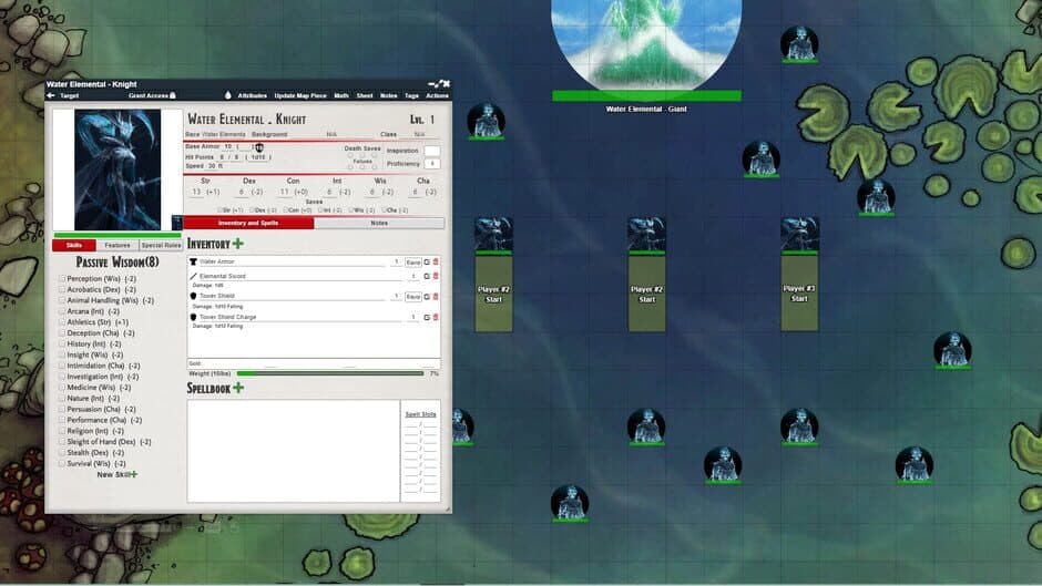 Скриншот 3 из GM Forge - Virtual Tabletop